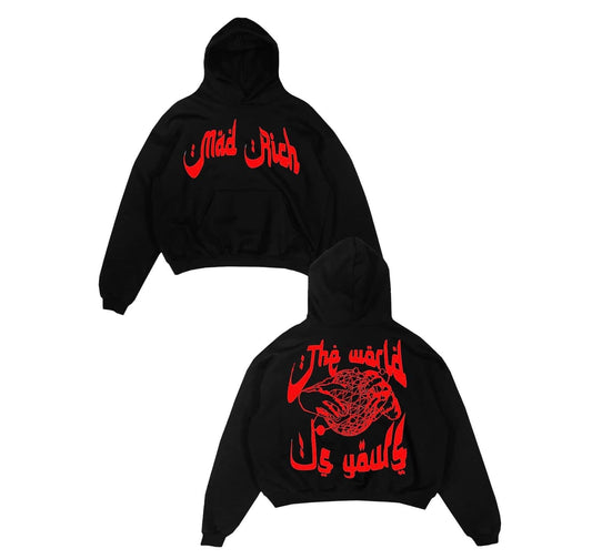 “The World Is Yours” Black Hoodie